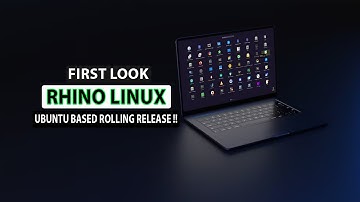 Rhino  Linux First Look !!! | Ubuntu Based Rolling Release !! The Linux Tube