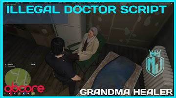 QBCore Illegal Grandma Doctor *FREE* | FiveM Roleplay Scripts | FiveM Tutorial 2023 | MJ DEVELOPMENT