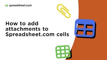 How to add attachments to Spreadsheet.com cells