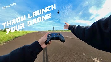 Fpv Throw Launch Quick Tips & Setup // Fpv Drone Throw Mode // How To