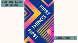 First Things First By R. Stephen Covey Audio