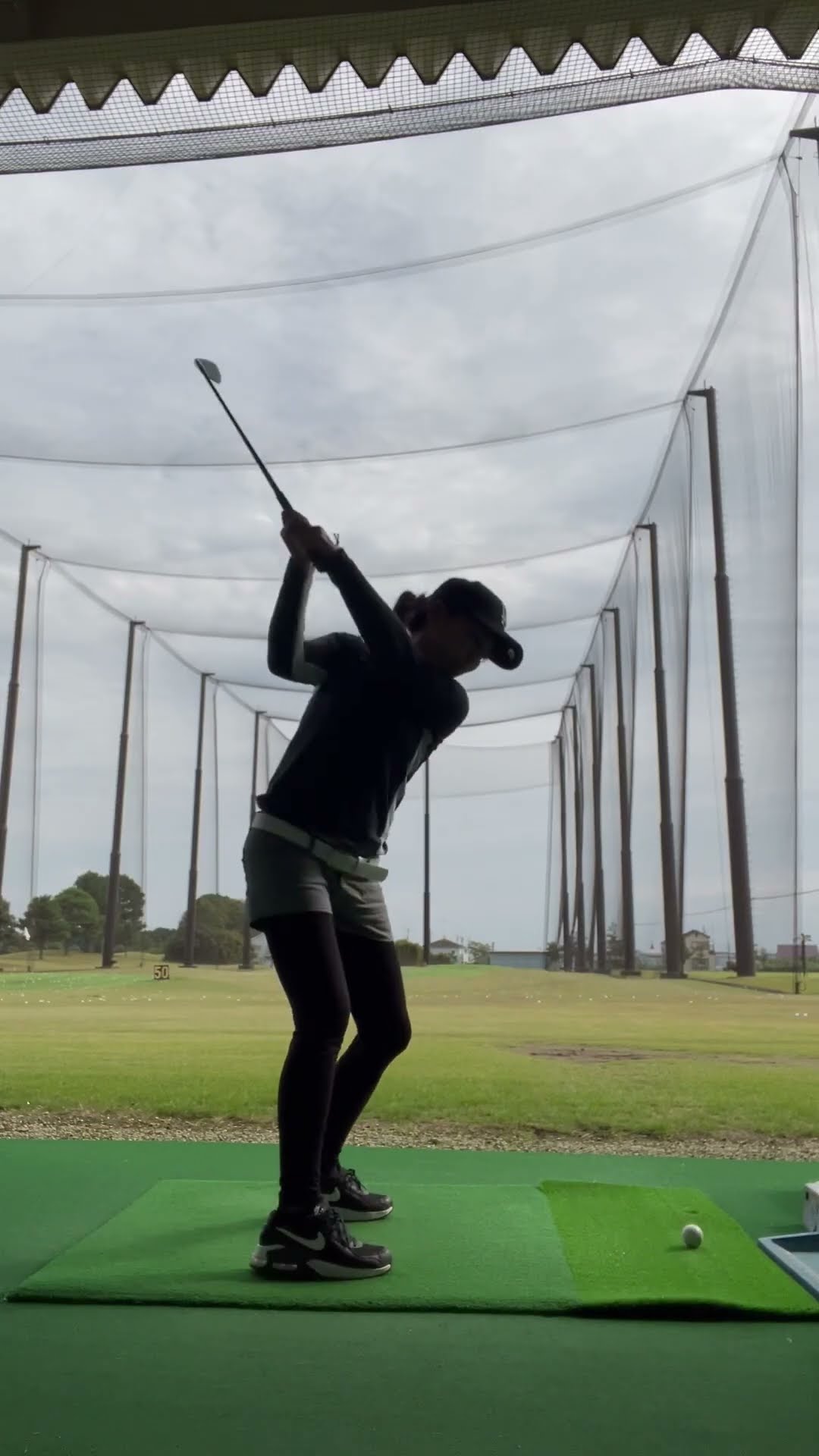 ちょい振り遅れてますね# #ゴルフ #ゴルフ練習動画 #golfswing