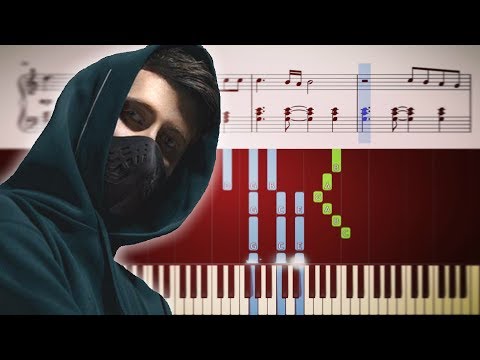 Alan Walker - On My Way - Piano Tutorial + SHEETS