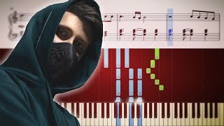 Alan Walker - On My Way - Piano Tutorial + SHEETS screenshot 4