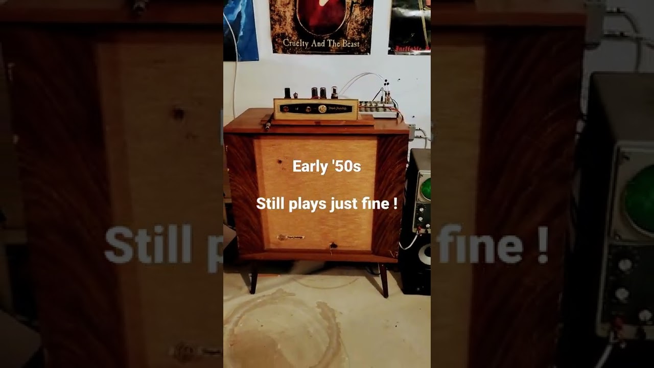 Early '50s tube amp and speaker - The Beach Boys - Barbara Ann