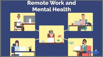Remote Work and Mental Health Issues