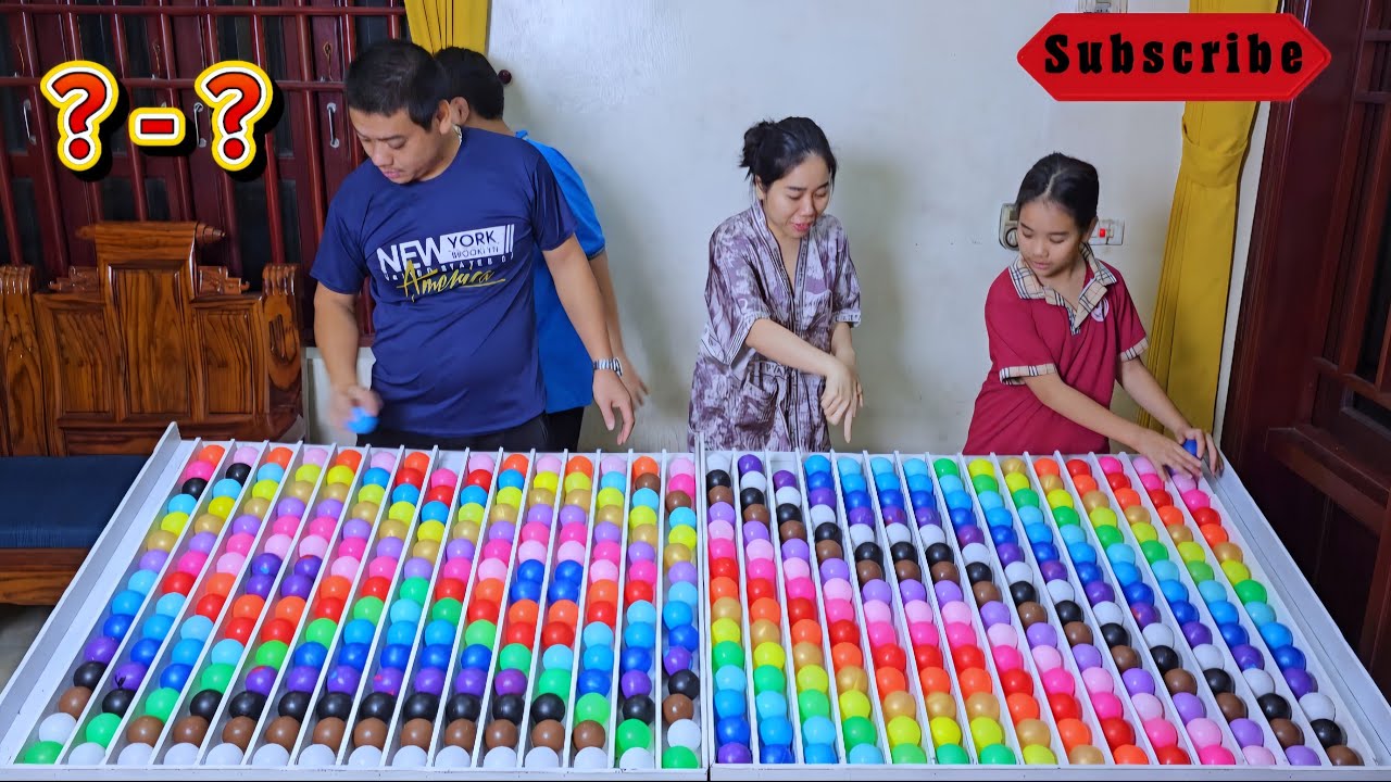 👩‍❤️‍👩👨‍❤️‍💋‍👨👩‍❤️‍👨 |Family Games | High-speed color ball puzzle competition ☆ level 03