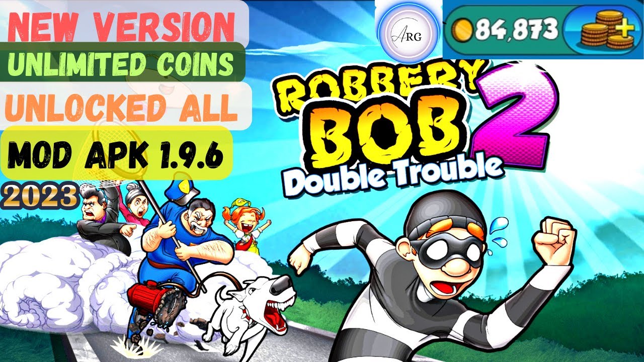 Robbery Bob 2 Double Trouble MOD APK (Unlimited money) 1.9.6