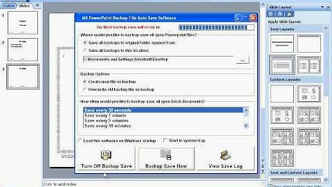 Sobolsoft com How To Use MS PowerPoint Backup File Auto Save Software