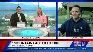 FOX21's Matt Meister at Chambers Pavilion