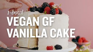 A 1-bowl vegan gluten-free vanilla cake that's perfectly tender,
fluffy, and sweet! delicious frosted or unfrosted so easy to make! 10
ingredients 1 ...