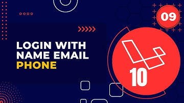 Laravel 10 Full Course | #09 Login With Name Email Phone