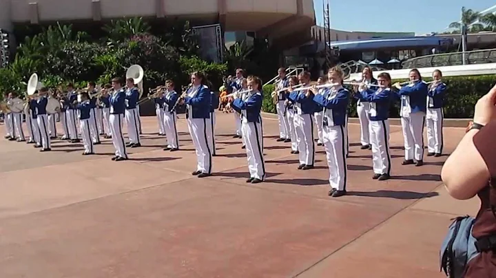 Frederic High School Band at Epcot