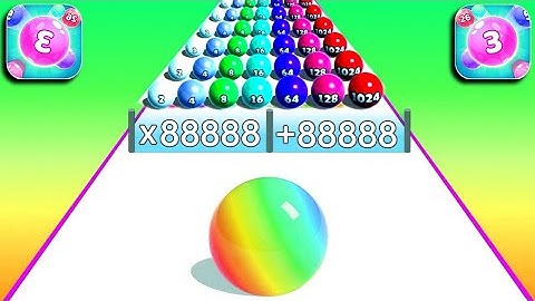 Marble Run, Ball Run 2048, Canvas Run, AZ Run   All Levels Gameplay Android,ios New Mobile Game uu