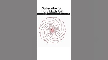 Desmos Art | Amazing Math Curve | Pursuit Curve