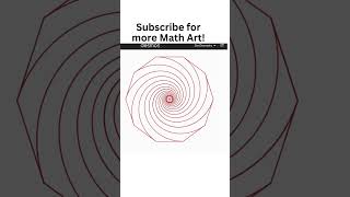 Desmos Art | Amazing Math Curve | Pursuit Curve