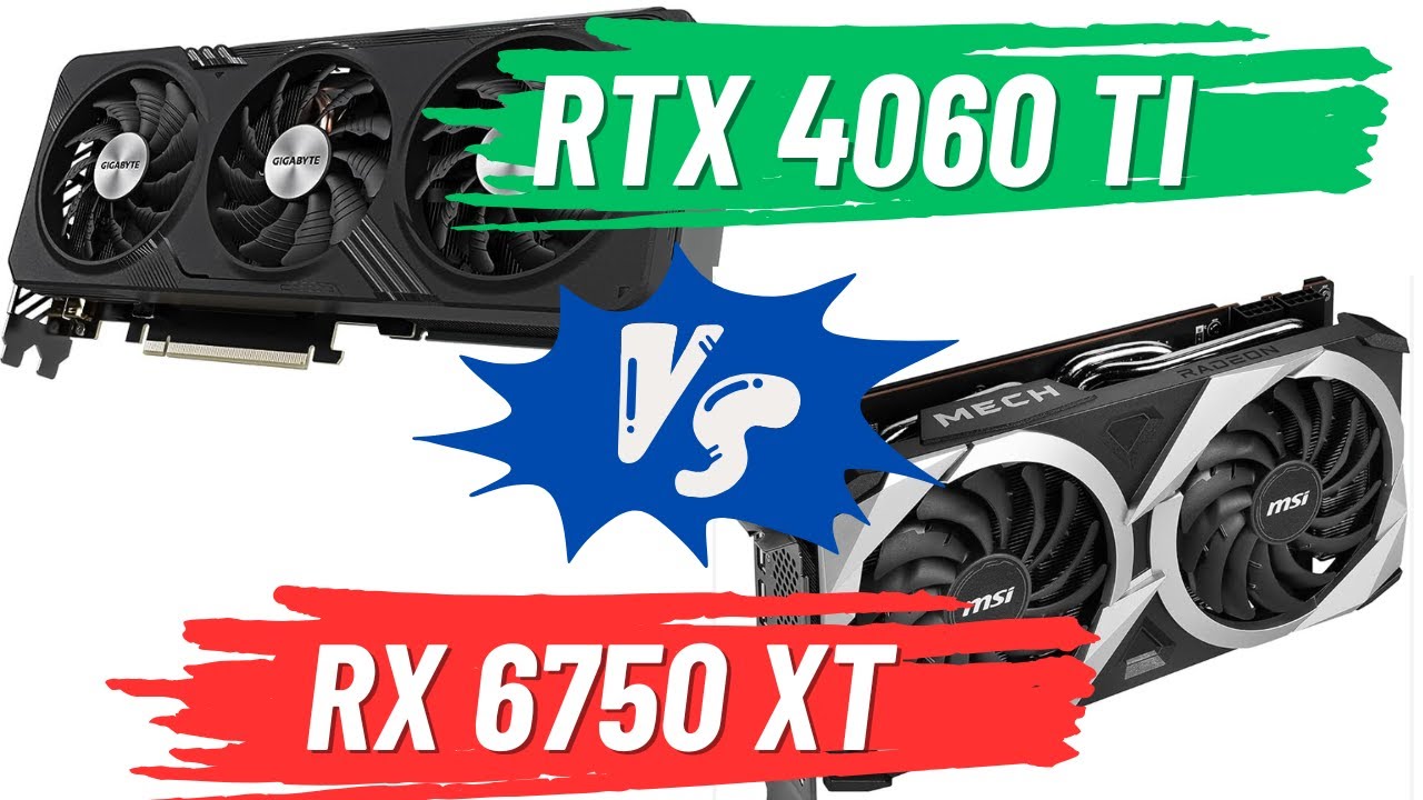 RX 6750 XT VS 4060 TI Batalha mais pedida por