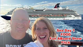 Carnival Dream 8 Day from Galveston SEA DAY 1 |Buffet | FOOD | Life With Favor