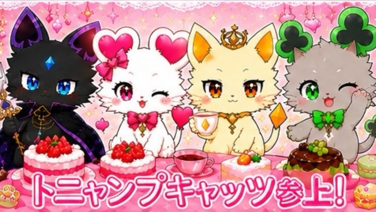 トニャンプキャッツ 参上！中二病猫♠︎スペニャ あざと可愛い猫 