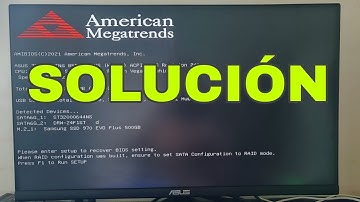 Cómo REPARAR el error Please enter setup to recover BIOS setting 
