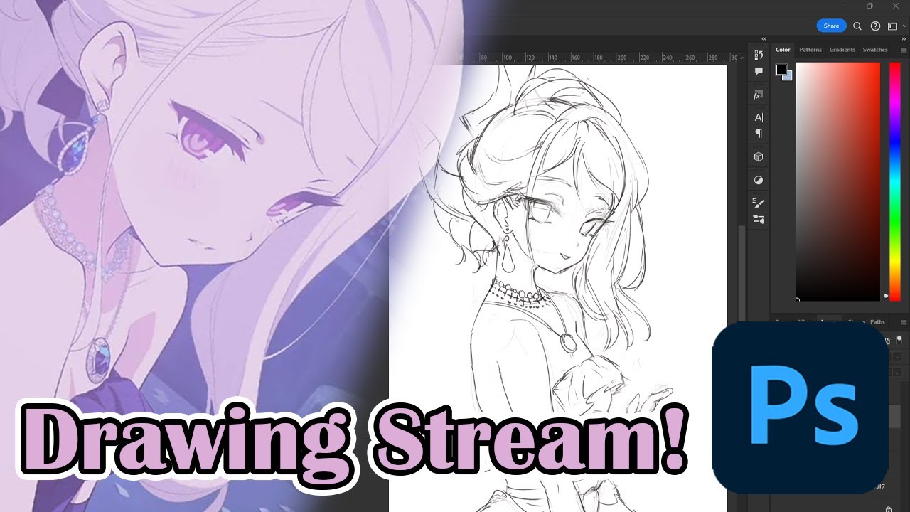 【Drawing Stream】Hina!!! - YouTube