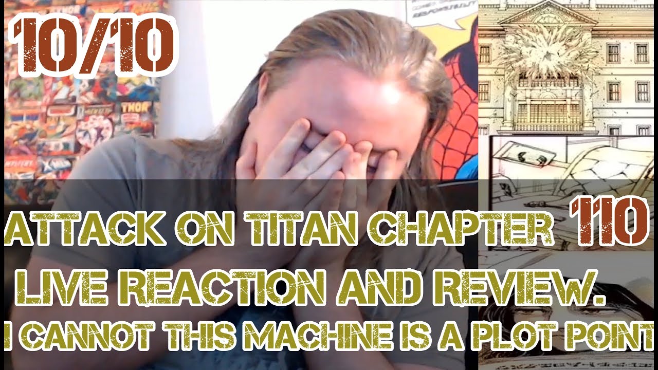 Attack on Titan Chapter 110 Live Reaction and Review. 10/10 I CANNOT ...