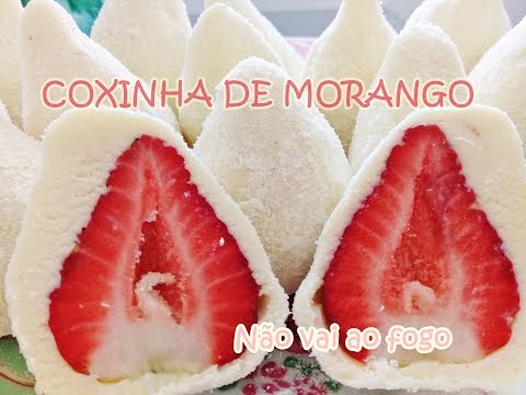 COXINHA DE MORANGO! NÃO VAI AO FOGO! FAÇA E VENDA