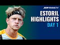 Anderson vs Tiafoe; Davidovich Fokina Features | Estoril 2021 Highlights Day 1