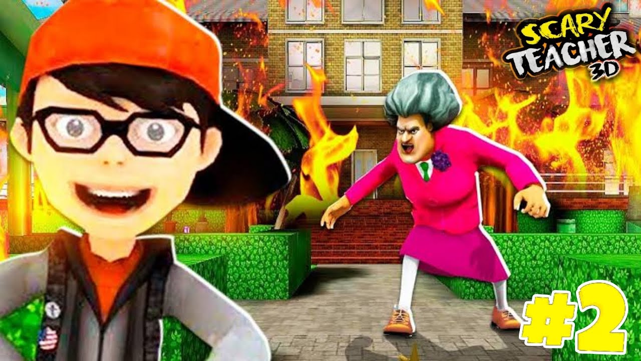 PRANK FROM TEACHER / scary teacher 3d gameplay #2 - YouTube