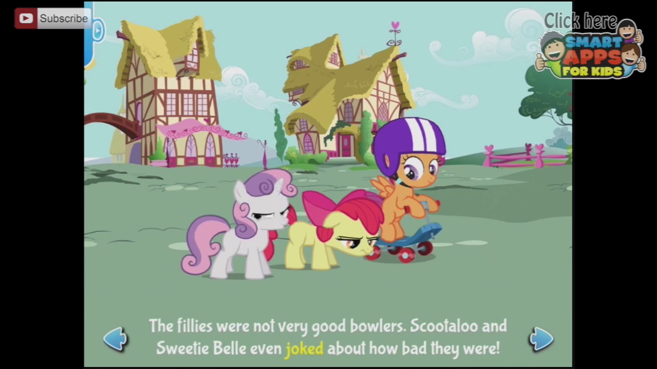 My Little Pony Cutie Pox Part 1 iPad app demo for kids Ellie - YouTube
