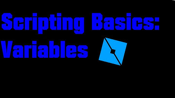 Roblox studio scripting basics series EP 1: Variables