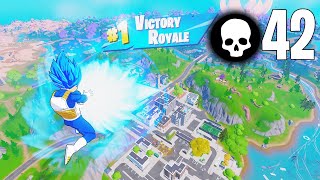 42 Elimination Solo vs Squads Win Full Gameplay Fortnite Chapter 3 Season 3 (PS4 Controller)