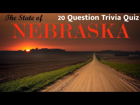 NEBRASKA- TRIVIA QUIZ - 20 Questions about the state of Nebraska  {ROAD TRIpVIA- ep:220]