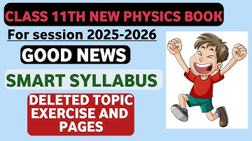 FSc 1st Year Physics Smart Syllabus 2025 | Deleted Topics & Updated PECTA Scheme