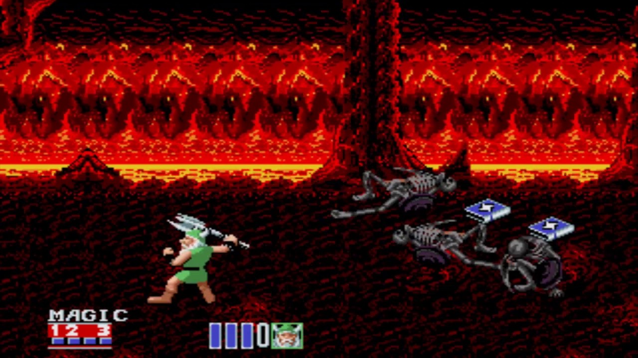 MEGADRIVE - Golden Axe II G-4062 - JAP - Original SEGA Jaquette #1