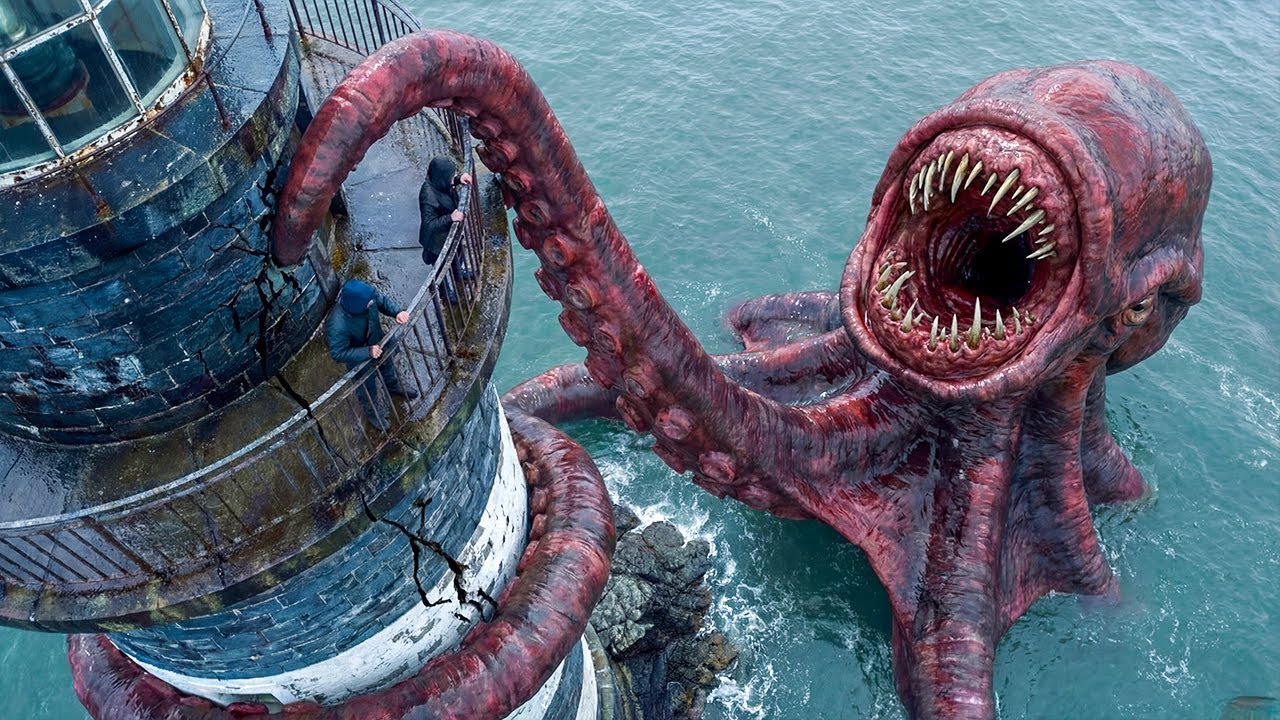 【映画紹介】謎の物体が海に墜落した後、小さな島に恐ろしい怪物が現れ、住民たちを食い尽くす。