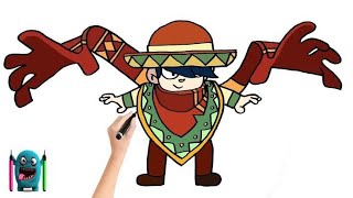 Brawl stars karakteri çizimi part 1