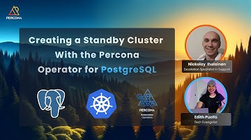 Creating a Standby Cluster With the Percona Operator for PostgreSQL