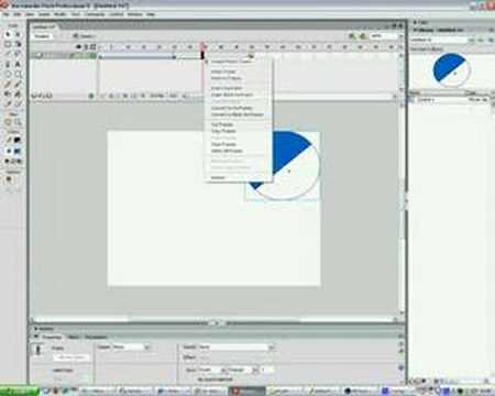 Move an object in Flash