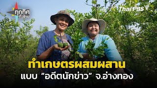 อดีตนักข่าวทำเกษตรผสมผสาน จ.อ่างทอง | ทุกทิศทั่วไทย | 3 พ.ค. 67