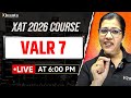XAT 2026 Complete Preparation | VALR 7 | iQuanta XAT Course | Shabana Ma'am