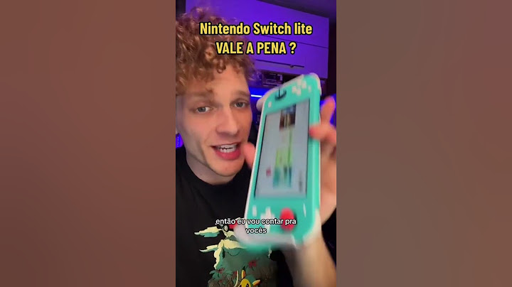 NINTENDO SWITCH LITE VALE a PENA ? #shorts