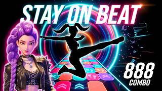 STAY ON BEAT #18 🔥 4K Interactive Immersive Warm Up🔥   K POP DEMON HUNTERS 🔥 No Equipment