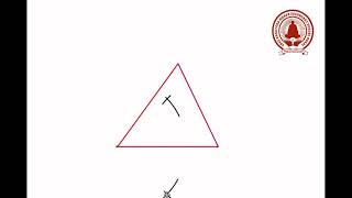 Draw a triangle and the perpendicular bisectors of all three sides. Std8