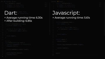 Javascript vs Dart  - Which one is faster ?