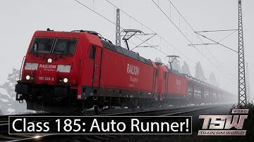 DB Class 185 [ Train Sim World ] Main-Spessart Bahn: Aschaffenburg - Gemünden
