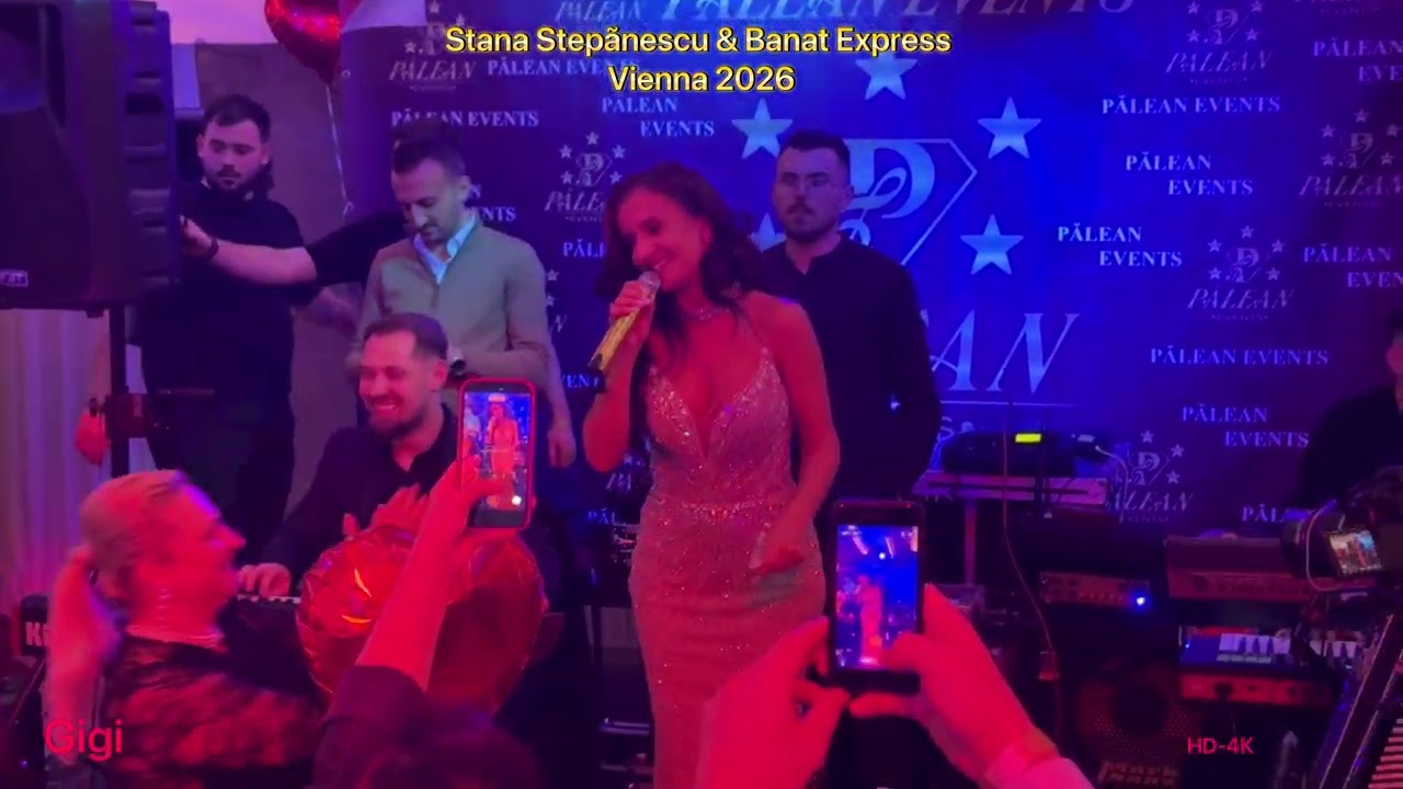 Stana Stepãnescu & Banat Express Vienna 21.02.2026 (01) (@giginedelcu1974 ) #live #music#show 