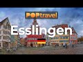 Walking in ESSLINGEN / Germany 🇩🇪 - Old Town On A Rainy Afternoon (2020) - 4K 60fps (UHD)