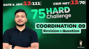 Coordination Chemistry | Part 9 | 75 Hard Challenge | IIT JAM | CSIR NET | GATE 2024 | Vigyan Vriksh