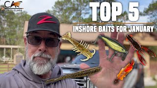 Top 5 Inshore Baits for January | Flats Class YouTube